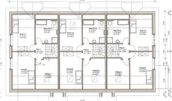 Reihenhaus Wiesmoor - 4 Zimmer, 128 m&sup2;, 890&euro; | Angebot:24983198