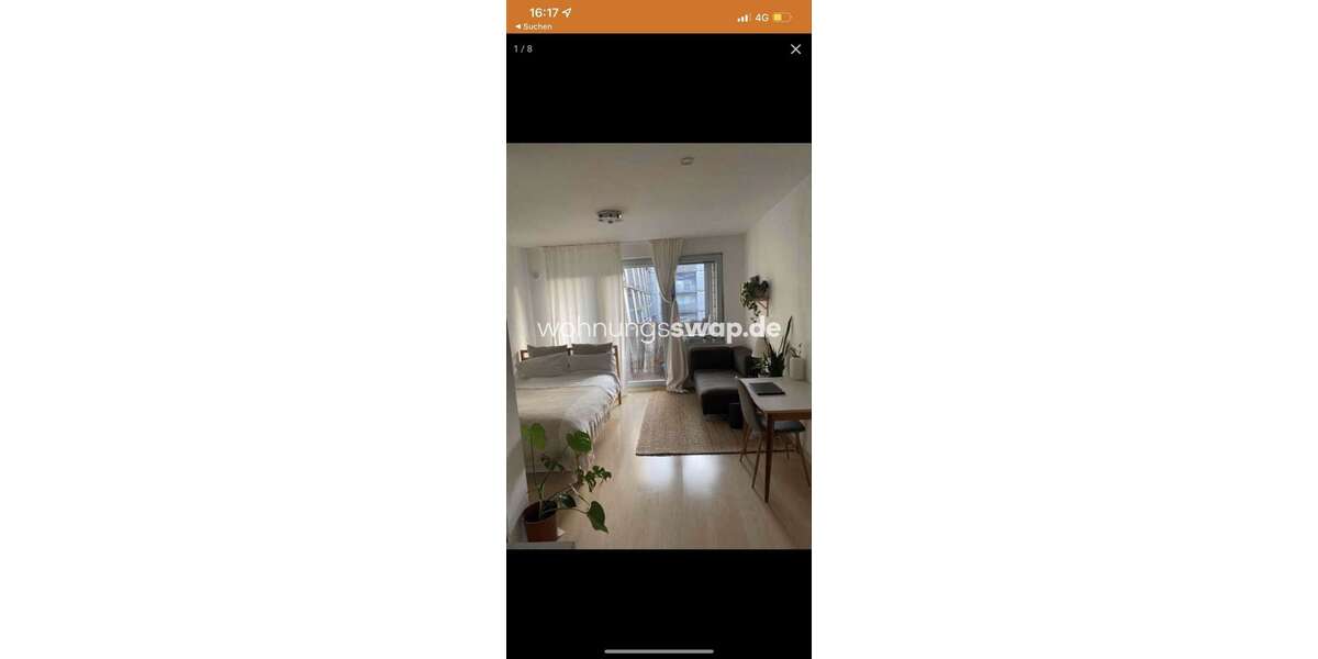 Etagenwohnung Köln - 1 Zimmer, 25 m&sup2;, 395&euro; | Angebot:27724436
