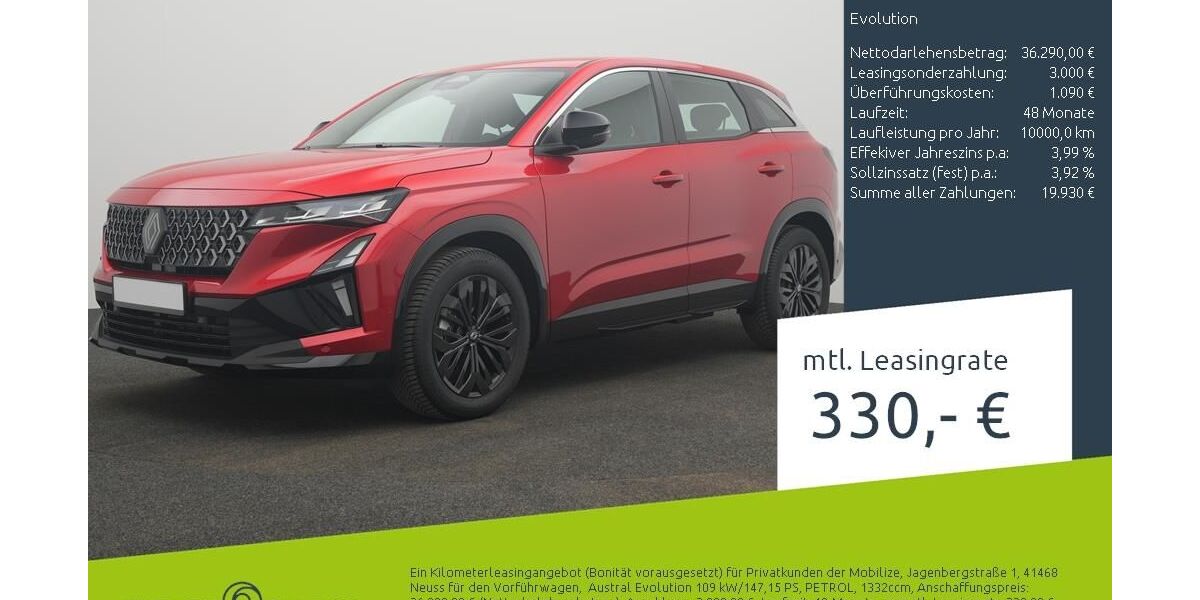 Renault Austral 5.469 km 36.290 &euro; Stuhr 28816