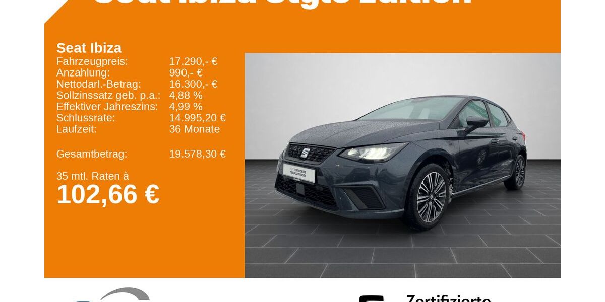 Seat Ibiza 14.433 km 17.290 &euro; Bingen / Rhein 55411