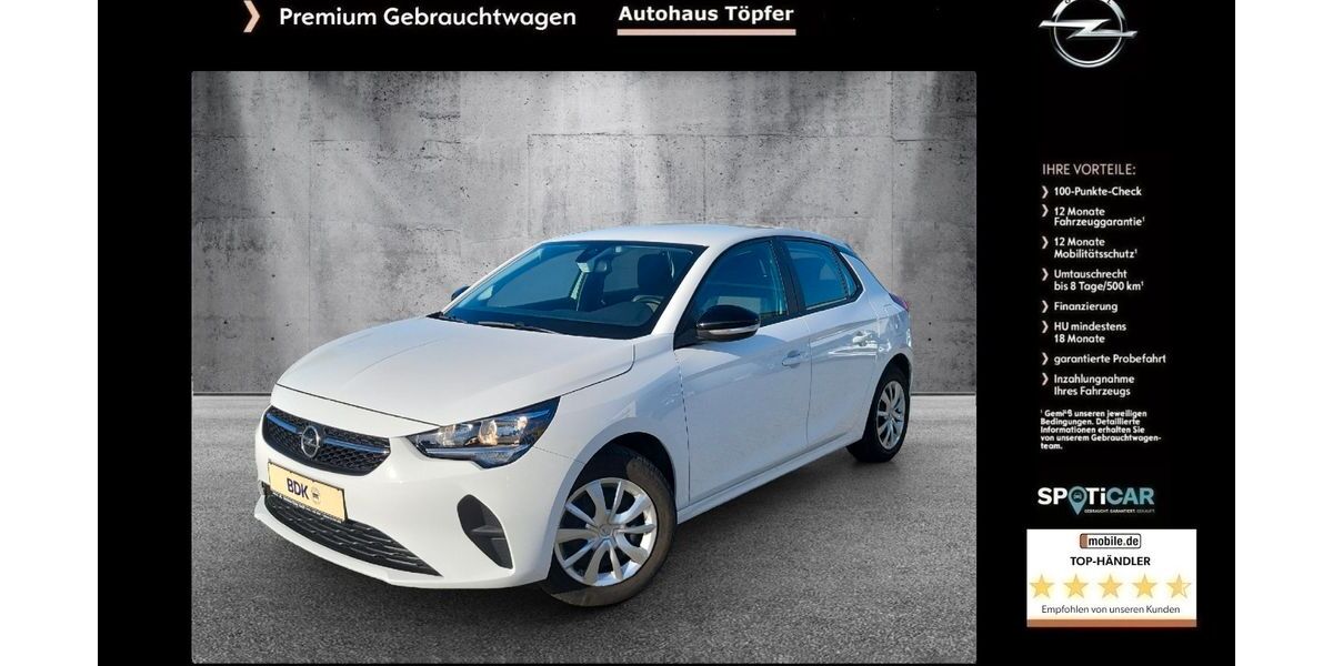 Opel Corsa 65.000 km 11.450 &euro; Lübbenau / Spreewald 03222