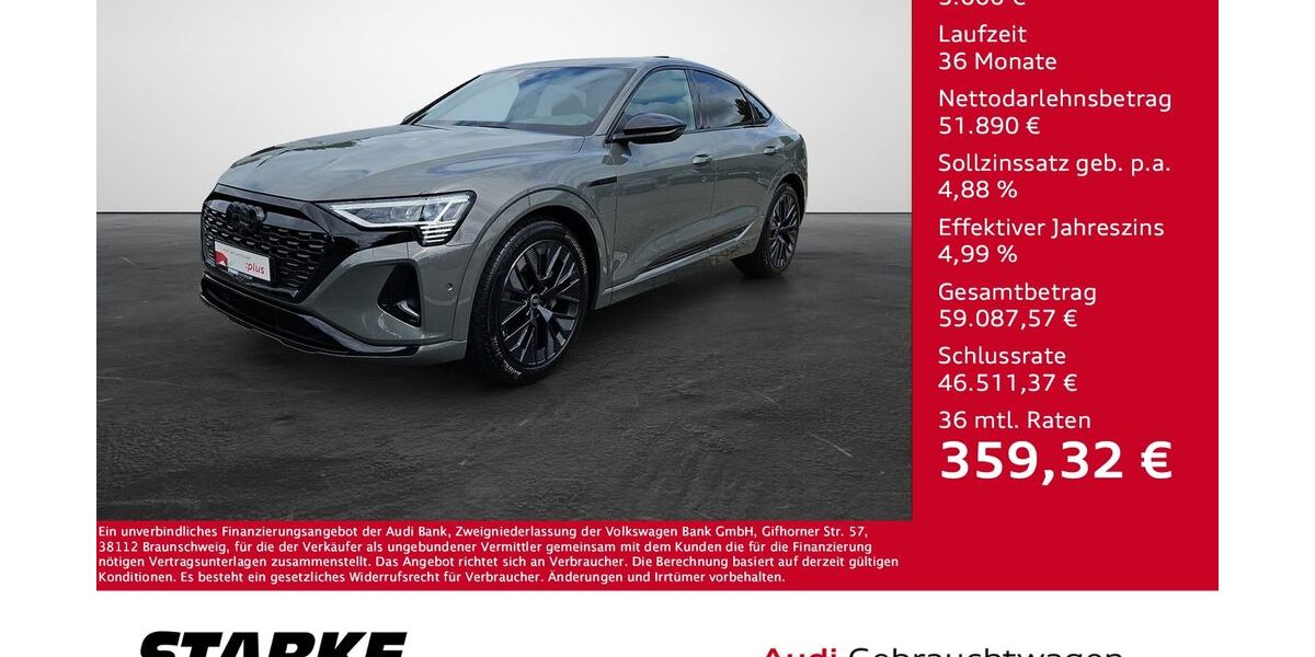 Audi Q8 e-tron 34.260 km 55.890 &euro; Osnabrück 49080