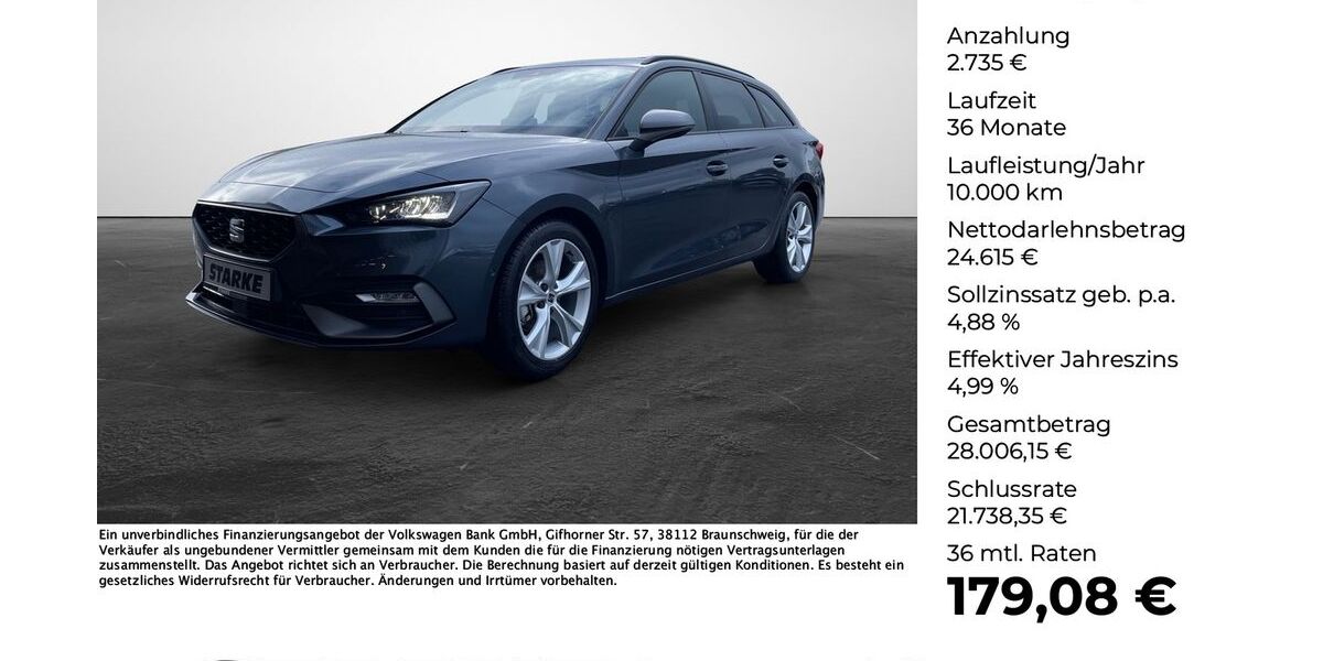 Seat Leon 14.934 km 26.990 &euro; Vechta 49377