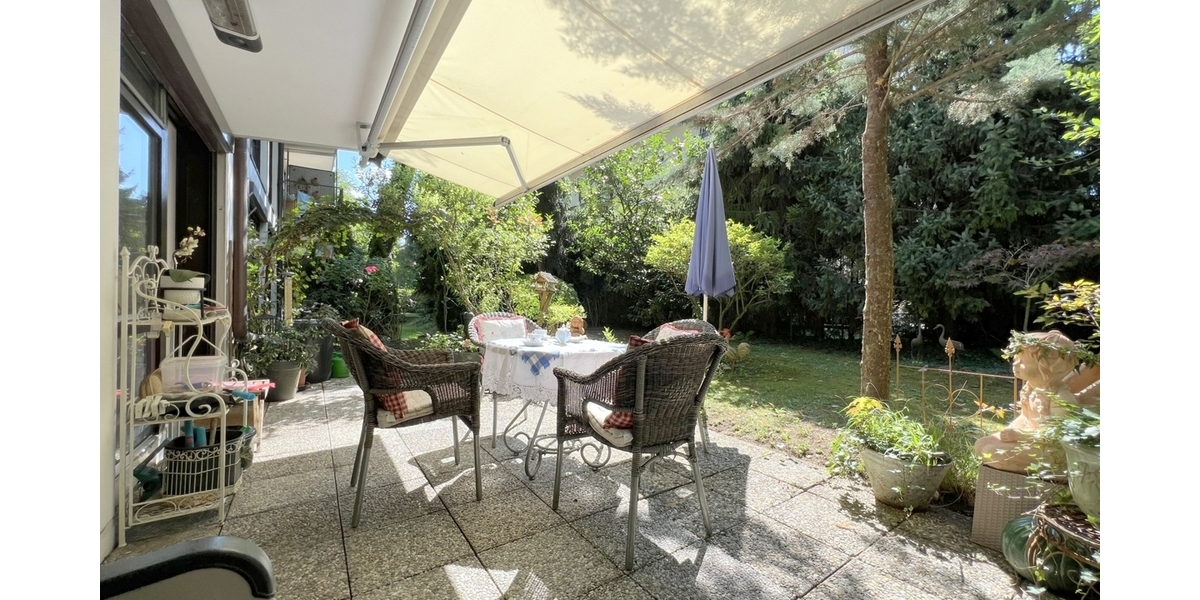 Kleinod in Nymphenburg - großzügige Gartenwohnung in ruhiger Lage 2 zimmer