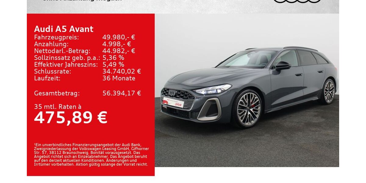 Audi A5 58.000 km 49.980 &euro; Würzburg 97076