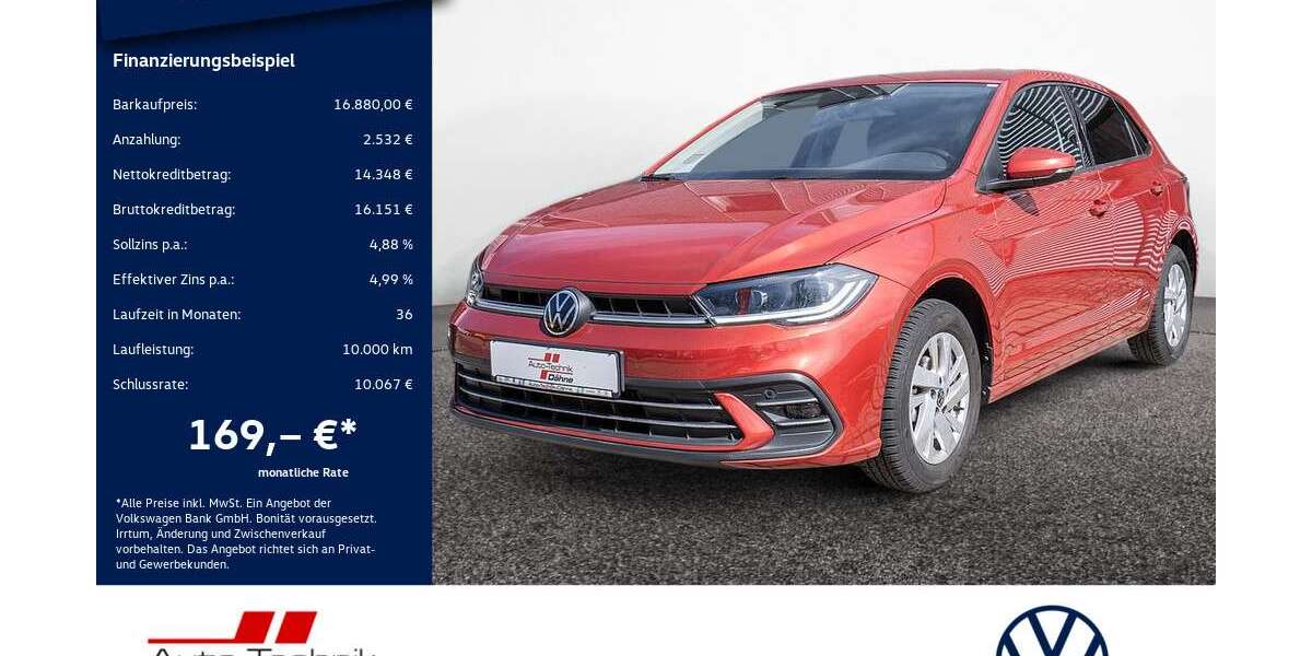 VW Polo 19.308 km 16.880 &euro; Brandenburg 14772