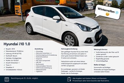 Hyundai i10 79.000 km 5.800 &euro; Schwanau 77963