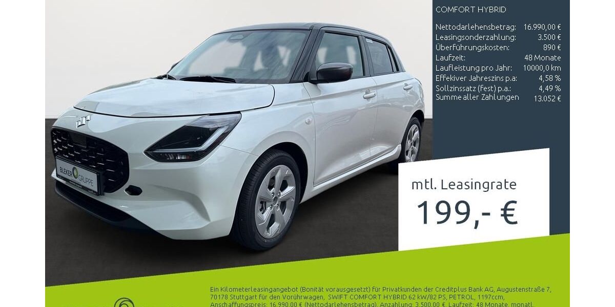 Suzuki Swift 3.500 km 16.480 &euro; Stuhr 28816