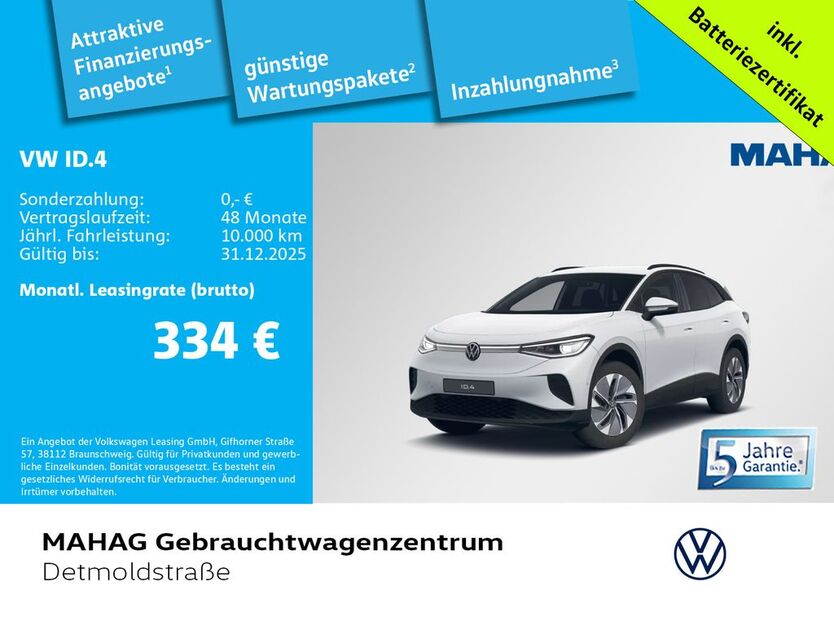 VW ID.4 6.622 km 34.980 € München 80935