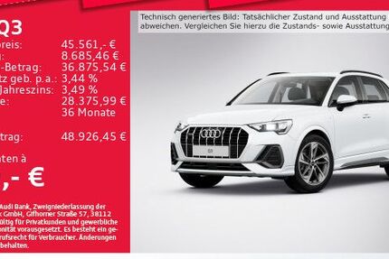 Audi Q3 32.287 km 43.514 &euro; Eching 85386