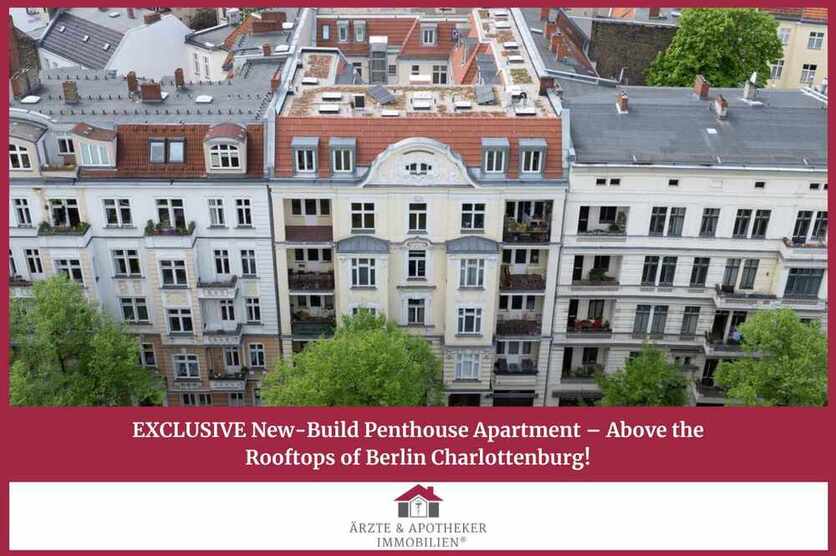 EXCLUSIVE New-Build Penthouse Apartment - Above the Rooftops of Berlin Charlottenburg!