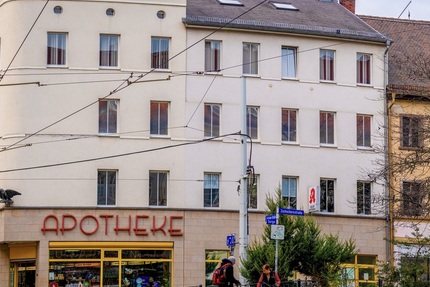 Barrierearmes Wohnen Dachterrasse und Aufzug: 2-Raum Wohnung in der Geraer Innenstadt - Wohnung Gera Ostviertel | Angebot:26335256