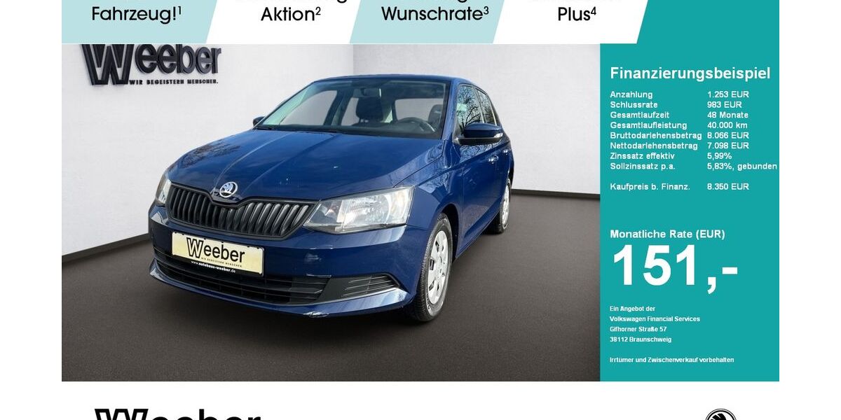 Skoda Fabia 17.703 km 8.350 &euro; Herrenberg 71083
