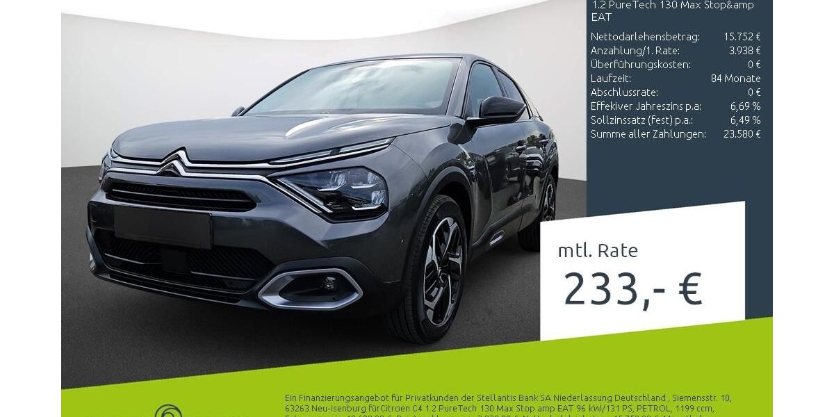 Citroen C4 20.215 km 19.889 &euro; Dülmen 48249
