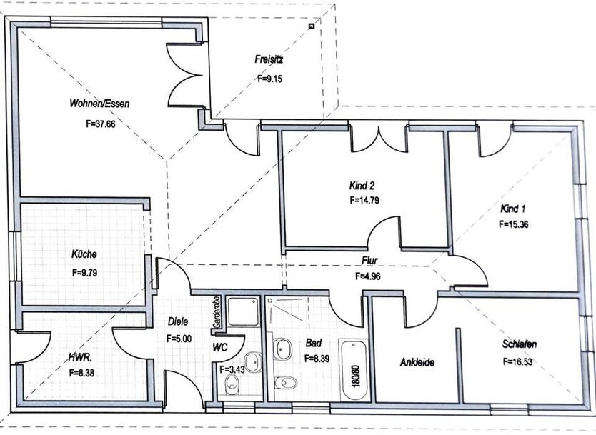Einziehen und Wohlfühlen Familienbungalow Hildesheim Sorsum zimmer
