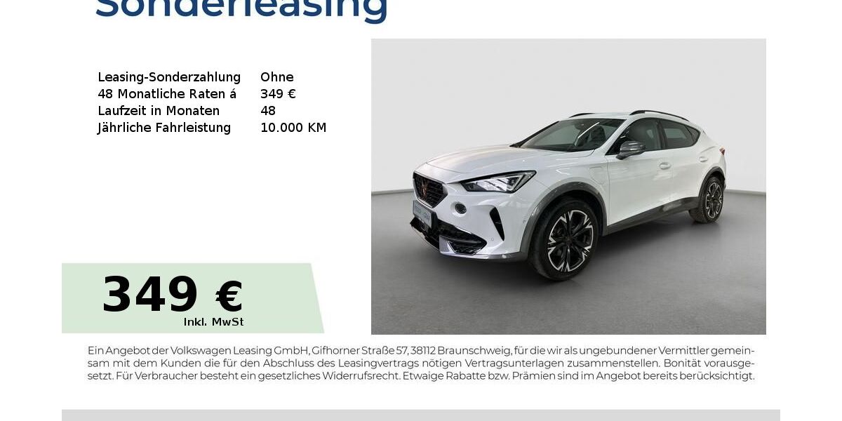 Cupra Formentor 43.800 km 26.480 &euro; Fürth 90763