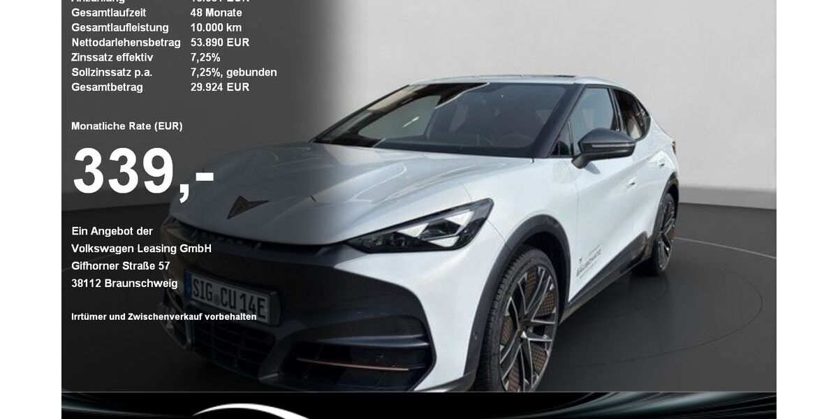 Cupra Tavascan 2.500 km 53.890 &euro; Sigmaringen 72488