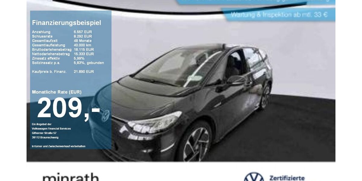 VW ID.3 63.867 km 21.890 € Moers 47441