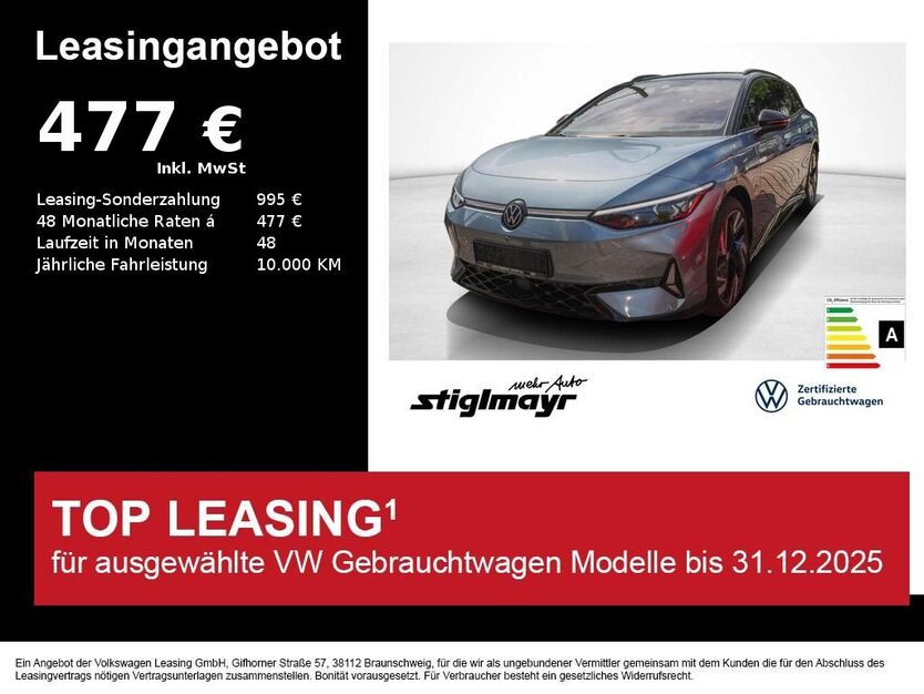 VW ID.7 11.617 km 53.430 € Schrobenhausen 86529