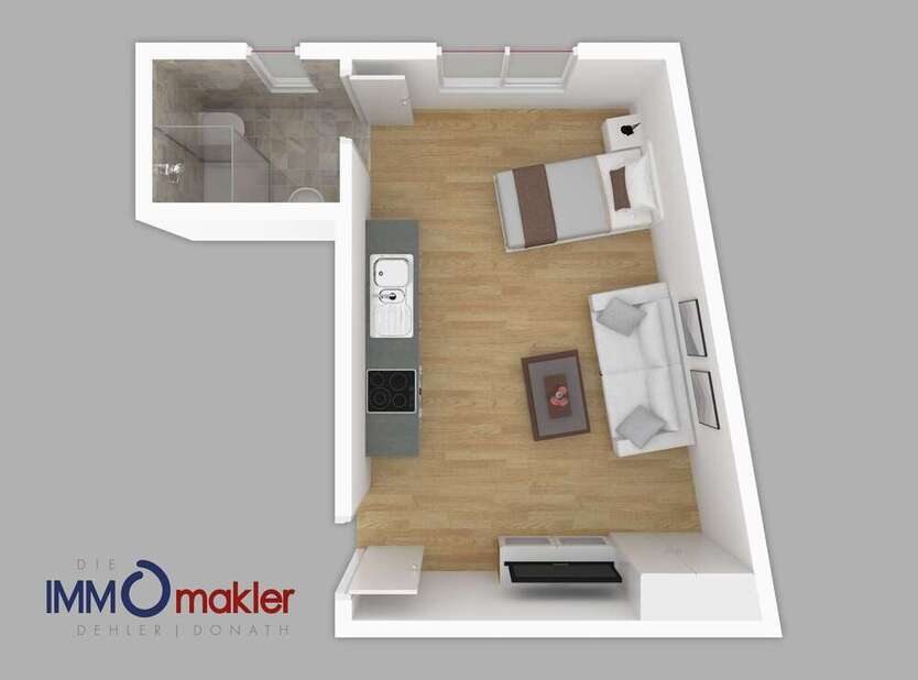 Wohnung zum Mieten in Neustadt bei Coburg 250 € 25 m²