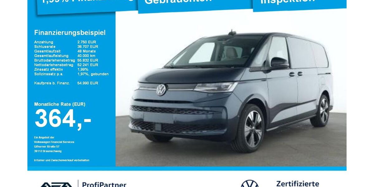 VW T7 Multivan 10.643 km 54.990 &euro; Gera 07546