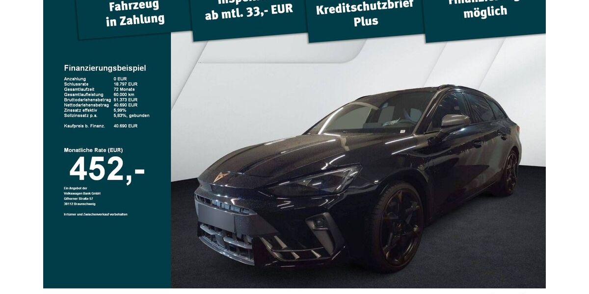 Cupra Leon 3.415 km 40.190 &euro; Memmingen 87700