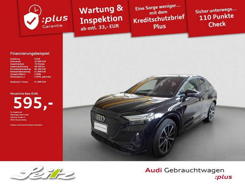 Audi Q4 e-tron 22.070 km 51.899 € Kempten 87435
