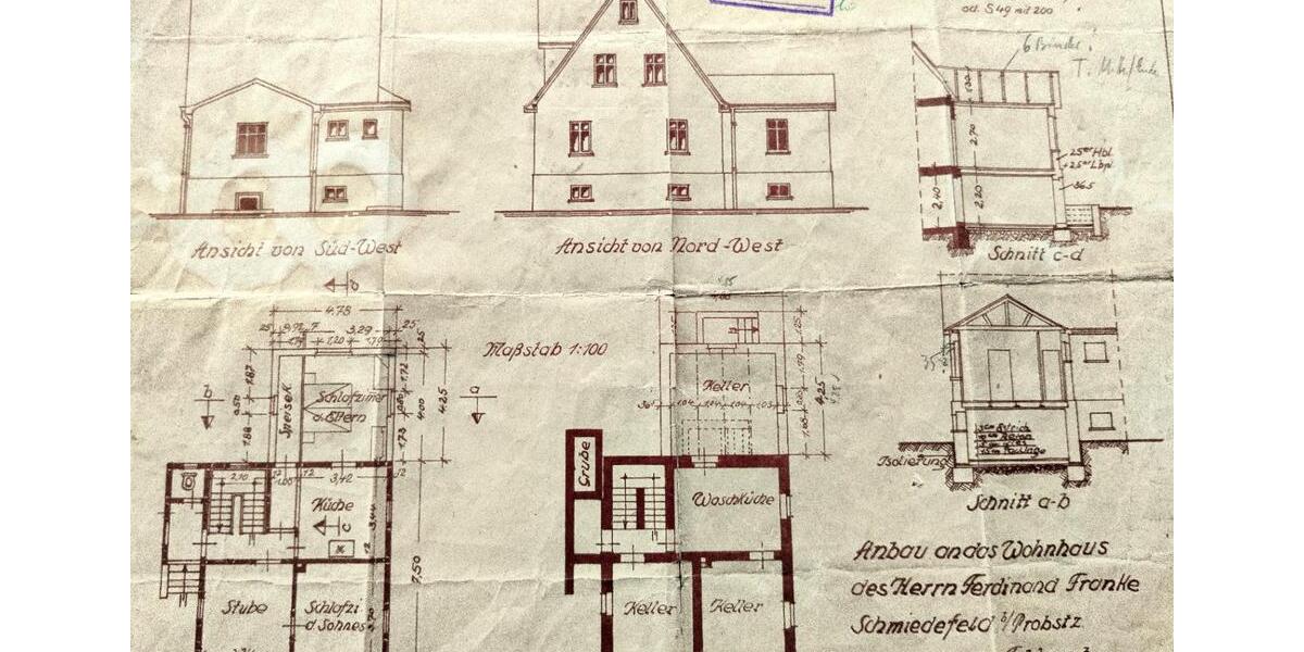 Einfamilienhaus Saalfeld (Saale) - 5 Zimmer, 90 m&sup2;, 59.500&euro; | Angebot:24830600