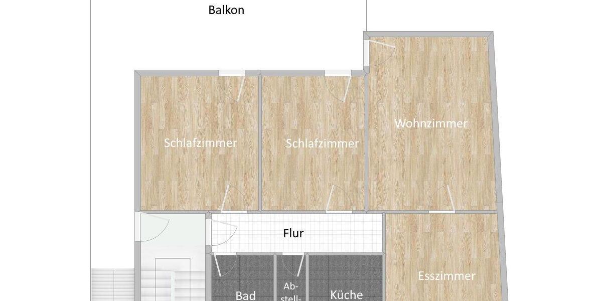 Erdgeschoßwohnung Saarburg - 4 Zimmer, 90 m&sup2;, 800&euro; | Angebot:26577399
