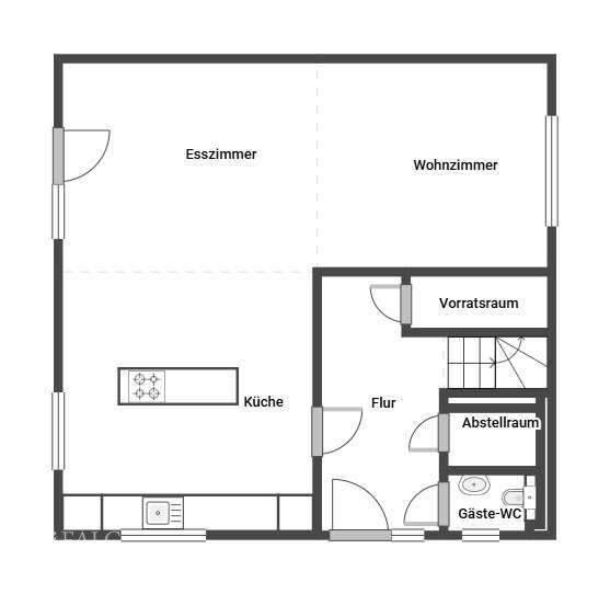 Etagenwohnung Bonn Geislar - 5 Zimmer, 165 m&sup2;, 599.000&euro; | Angebot:25739552