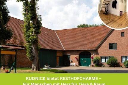 RUDNICK bietet RESTHOFCHARME - Für Menschen mit Herz für Tiere & Raum 1 zimmer