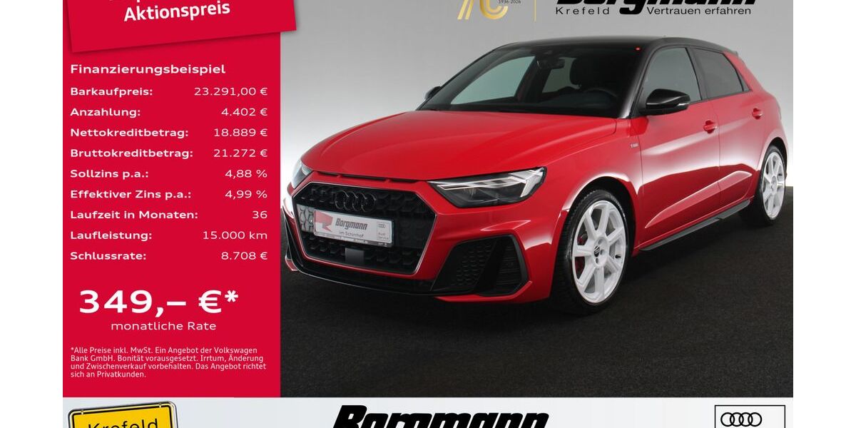 Audi A1 72.887 km 23.291 &euro; Krefeld 47803