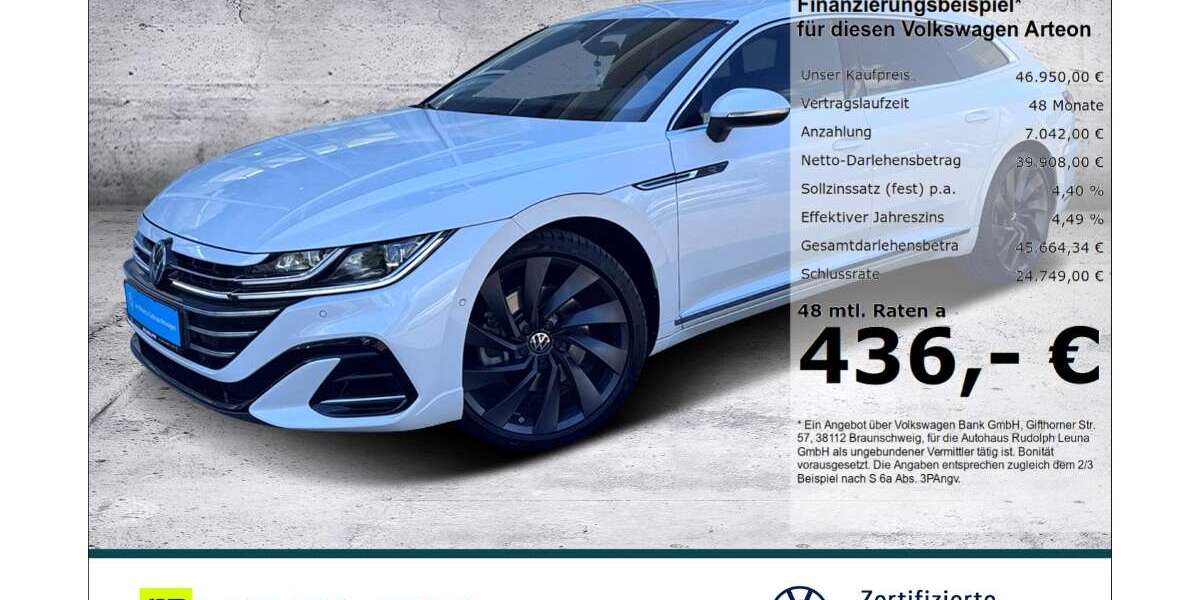 VW Arteon 8.400 km 43.000 &euro; Leuna 06237