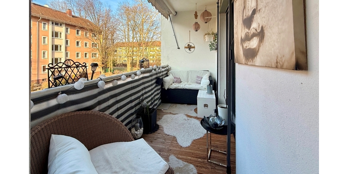 Frankfurt-Griesheim: Schicke (familiengerechte) 3-Zimmer-Wohnung mit Balkon - Garage optional 3 zimmer