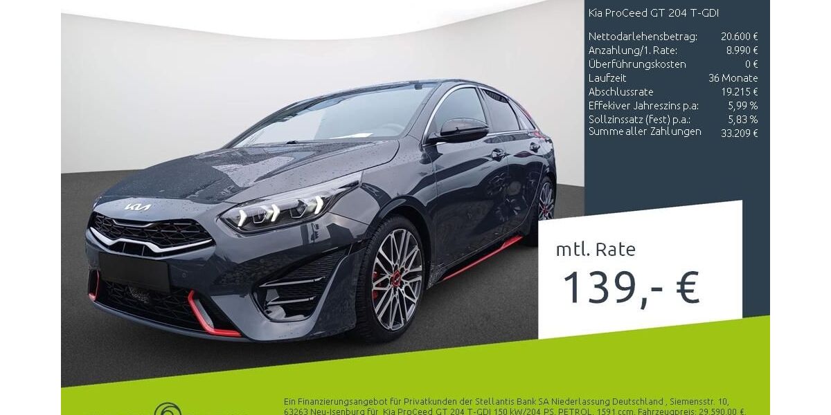 Kia pro ceed / ProCeed 26.000 km 29.399 &euro; Bocholt 46395