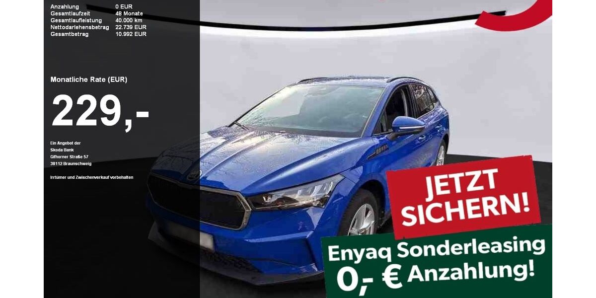 Skoda Enyaq 35.390 km 21.640 &euro; Wackersdorf 92442