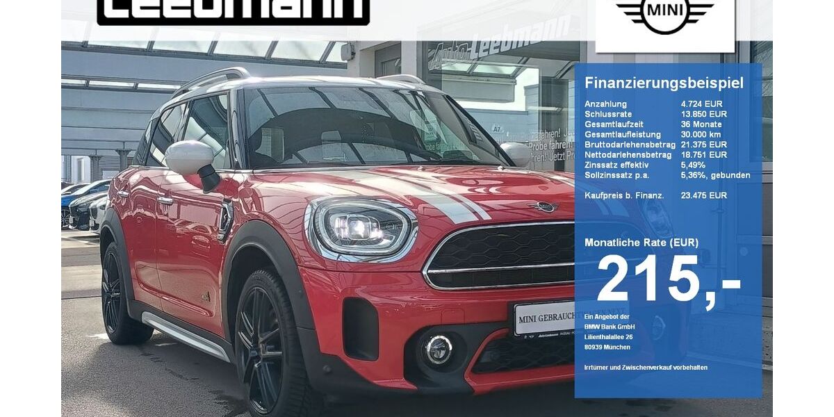 Mini Countryman S (Cooper) 87.798 km 23.475 &euro; Passau 94036
