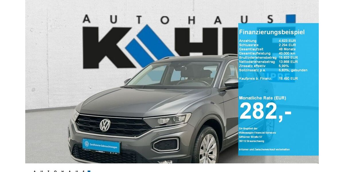 VW T-Roc 92.695 km 18.490 &euro; Walsrode 29664