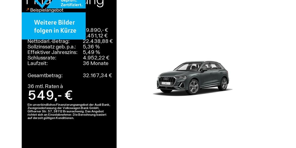 Audi Q3 60.562 km 29.890 &euro; Eschborn 65760