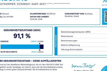 Renault ZOE 64.000 km 10.990 &euro; Bielefeld 33647