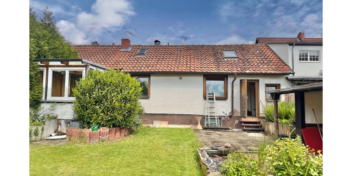 Charmante DHH mit Hinterhaus - Doppelhaushälfte Hildesheim Marienburger Höhe | Angebot:26855687