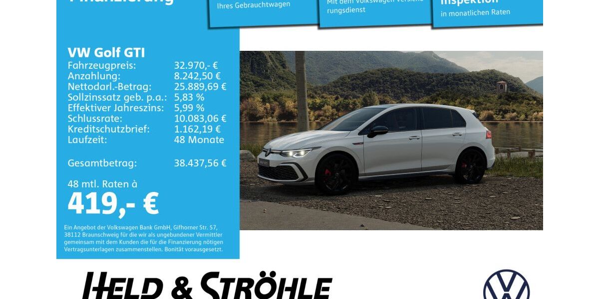 VW Golf 7.286 km 32.970 &euro; Neu-Ulm 89231