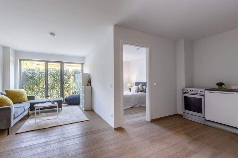 SMART Hochwertig teilmöblierte 2-Zimmer-Terrassenwohnung 2 zimmer