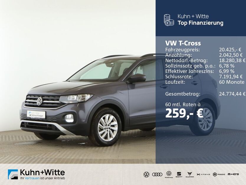 VW T-Cross 55.050 km 20.425 € Jesteburg 21266