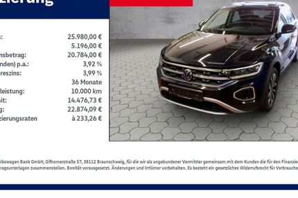 VW T-Roc 67.250 km 25.980 € Reichenbach 08468