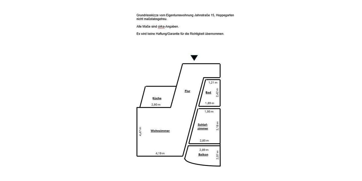Erdgeschoßwohnung Neuenhagen bei Berlin - 1.5 Zimmer, 50 m&sup2;, 650&euro; | Angebot:26417139
