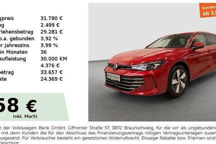 VW Passat 11.529 km 31.480 &euro; Fürth 90763