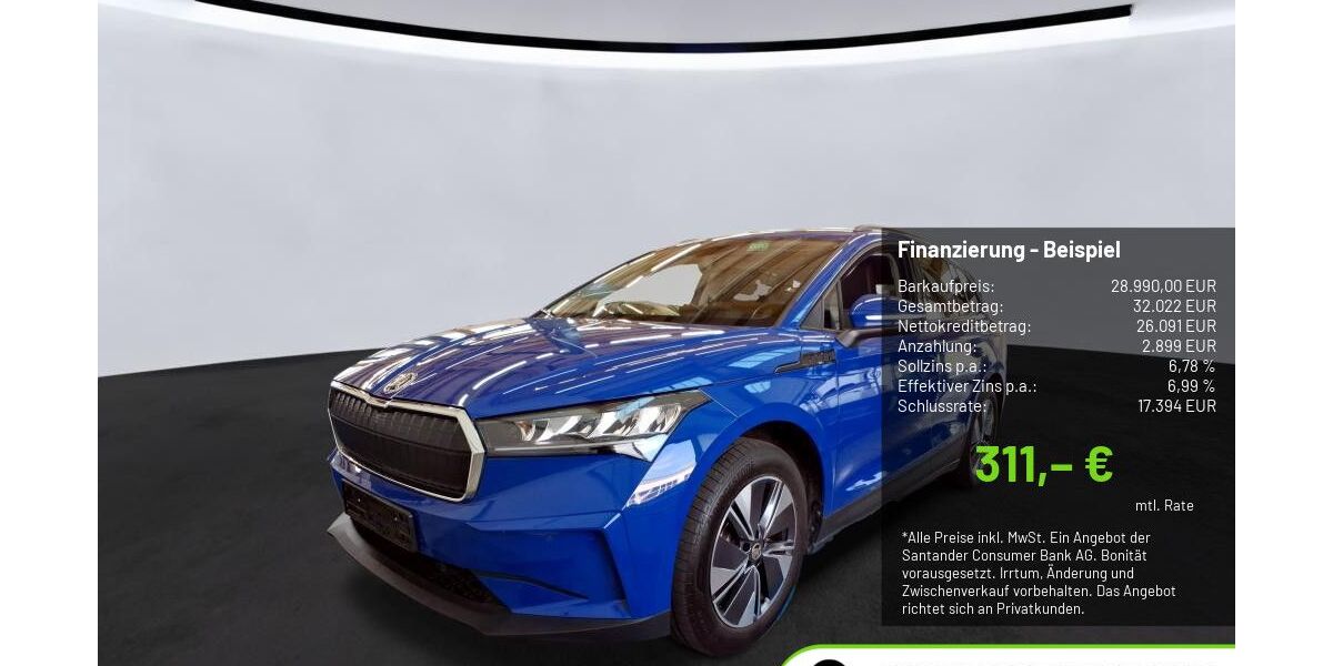 Skoda Enyaq 23.531 km 28.990 &euro; Pulheim-Brauweiler 50259