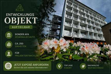 Haus Bad Elster - 250 Zimmer, 13.250 m&sup2;, 2.790.999&euro; | Angebot:26976496