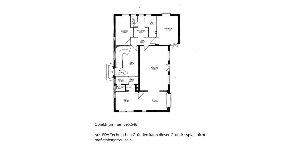 Etagenwohnung Bad Reichenhall - 3 Zimmer, 103 m&sup2;, 1.300&euro; | Angebot:26451642
